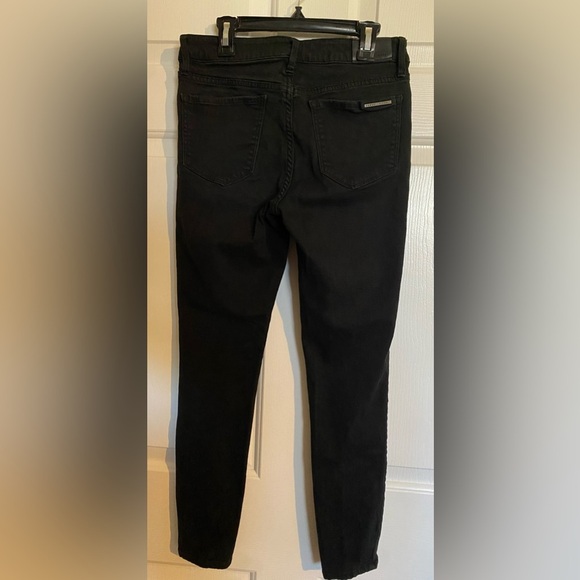Armani Exchange Womens Dark Wash Black Super Skinny Jeans Size 28 - Picture 4 of 5